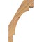 Ekena Millwork 3 1/2"W x 12"D x 20"H Merced Smooth Knee Brace, Western Red Cedar BRC04X12X20MRC00SWR - alternate 2